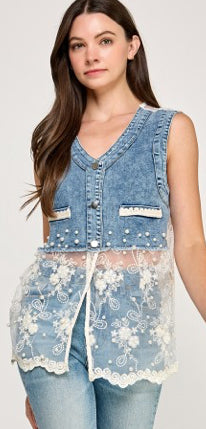 Chaleco denim