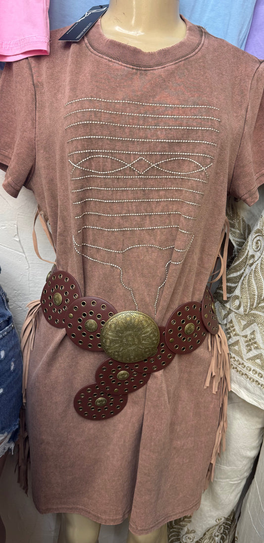 Vestido western
