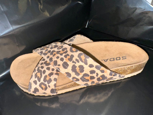 Sandalia Soda Leopardo