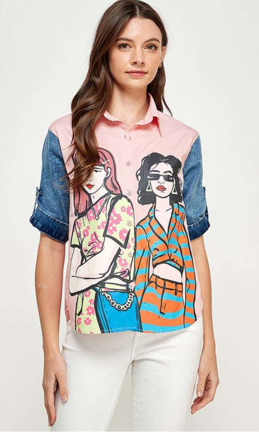 Blusa fashion