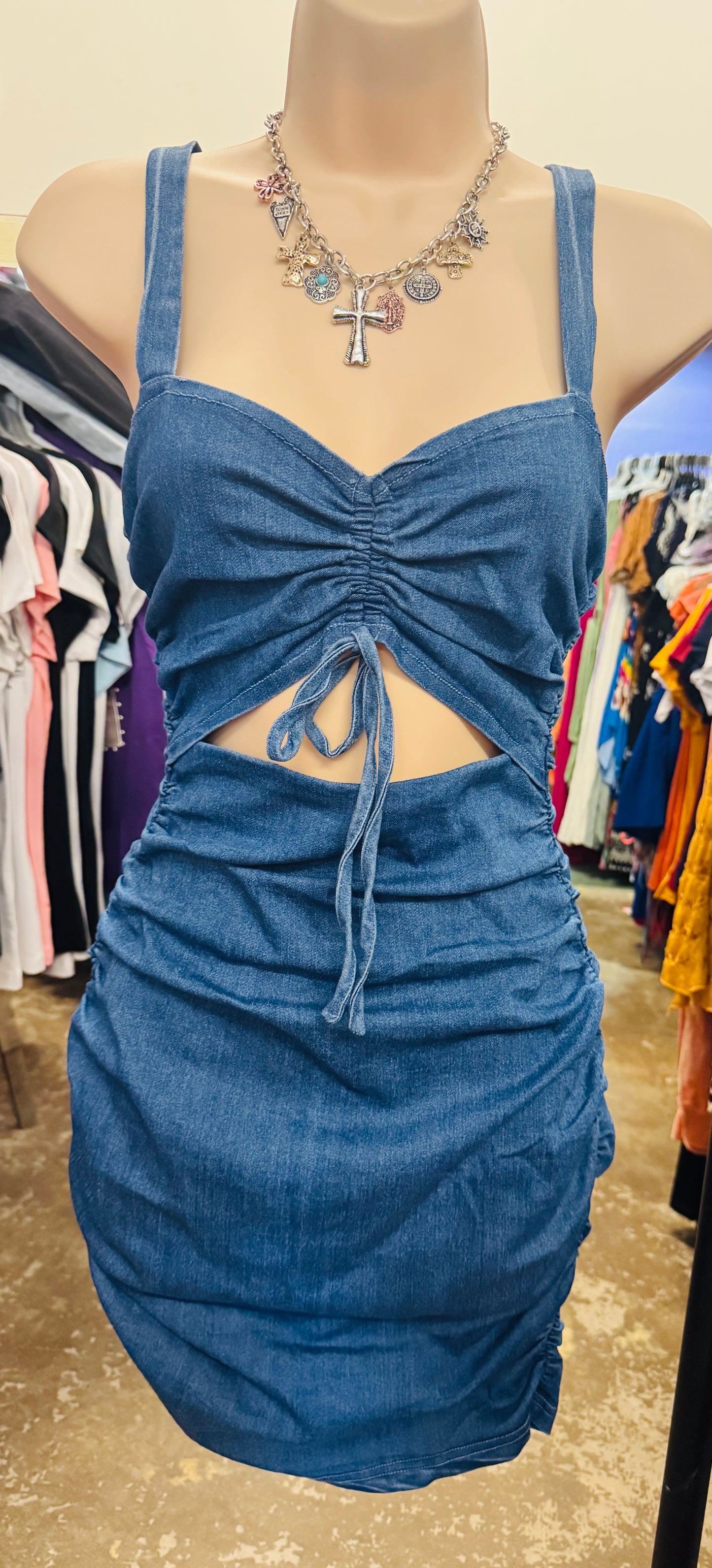 Vestido mezclilla